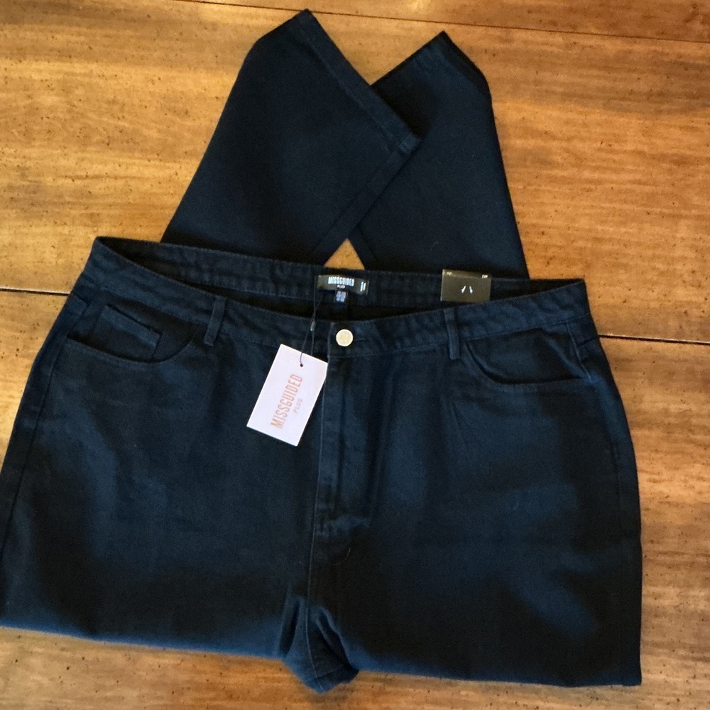 Missguided + Black Denim